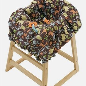 Animal Print High Chair Cover